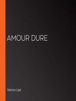 cover image of Amour dure